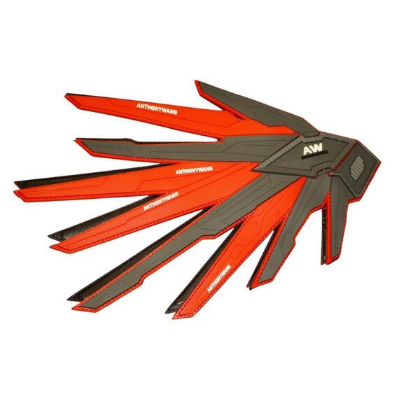 Anthony Wang Goose Berry 01 Black Multicolor Chunky Sneakers Sizes 8, 8.5, 9 - Picture 8 of 9